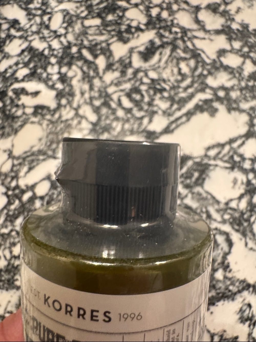Korres Olive Blossom Shower Gel in Olive Green and Cream - Picture 7 of 7